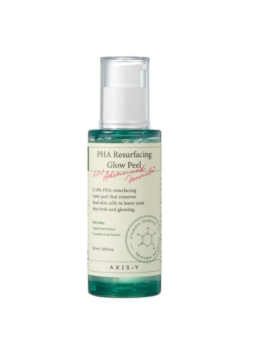 Axis-y pha resurfacing glow peel peeling acido per il viso 50 ml