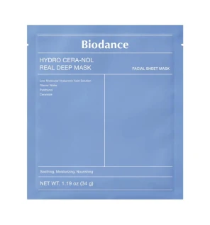 Biodance maschera in tessuto hydro cera-nol real deep mask 34 g