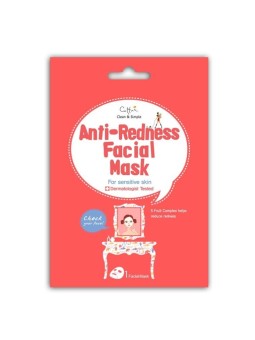 Cettua maschera viso anti-rossore maschera che elimina i rossori