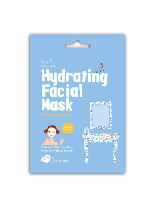 Cettua maschera viso idratante maschera in tessuto intensamente idratante per il viso