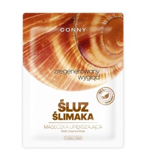 Conny maschera all'essenza di lumaca maschera in tessuto abbellente con aspetto rigenerato e bava di lumaca 23 g