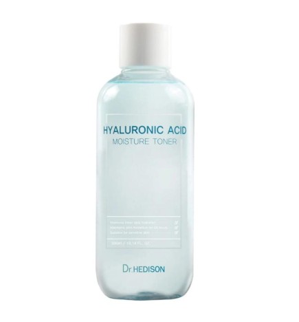 Dr.hedison tonico idratante e rassodante per il viso all'acido ialuronico beta glucan 300 ml