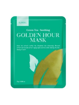 Elroel maschera viso golden hour mask al tè verde 25 g