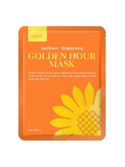 Elroel maschera viso golden hour mask al girasole 25 g