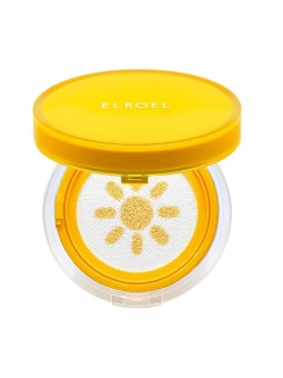 Elroel crema solare yellow sun cushion sun cream 15 g