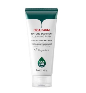 Farmstay cica farm nature solution schiuma detergente 180ml