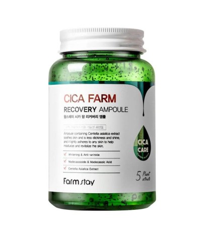 Farmstay cica recovery ampoule siero viso lenitivo 250 ml