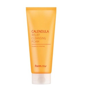 Farmstay schiuma detergente calendula relief 180 ml