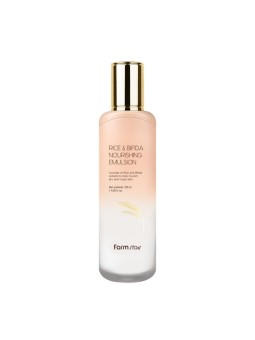 Farmstay emulsione nutriente riso e bifida emulsione nutriente viso con riso e fermenti 120ml