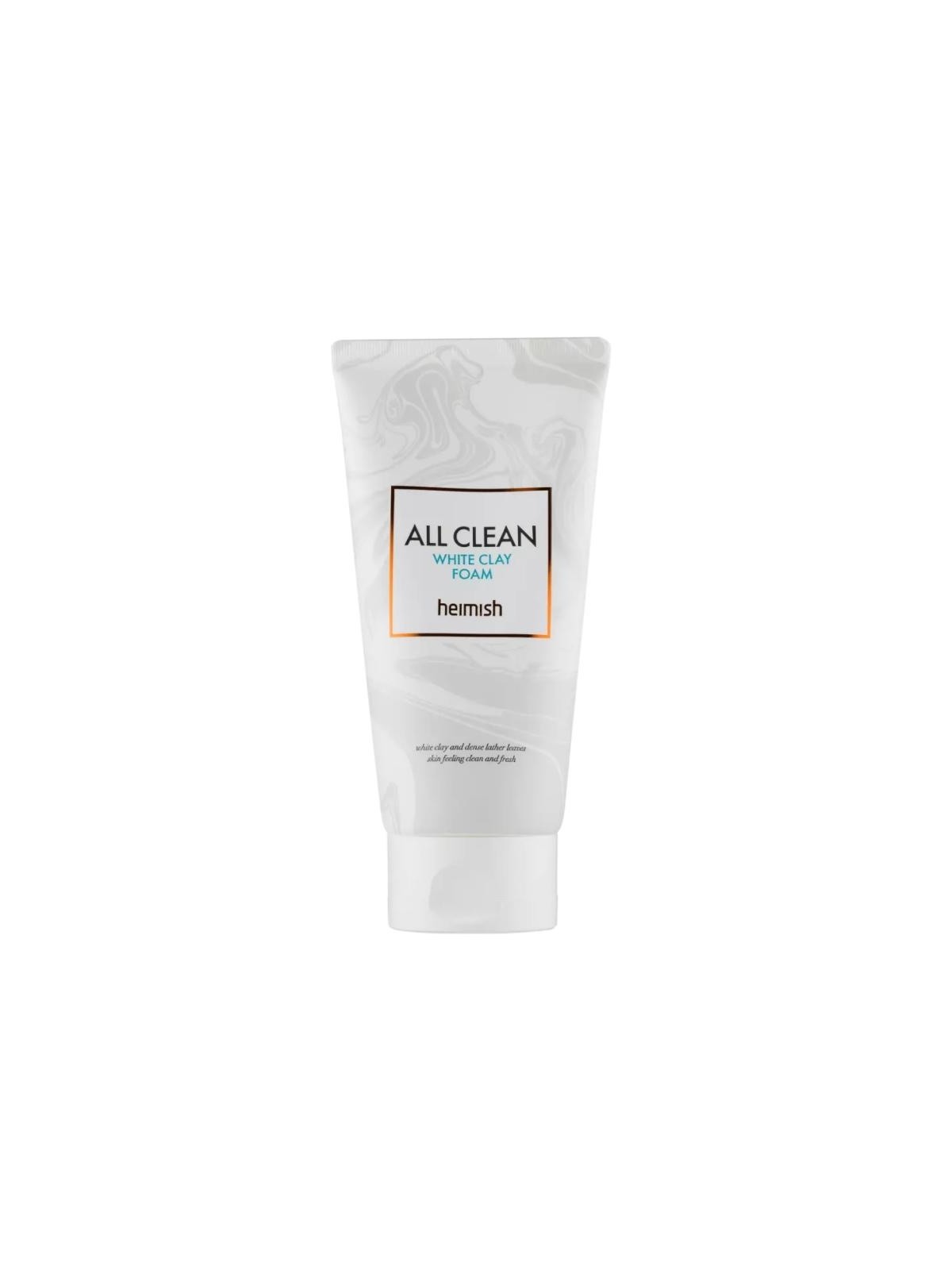 Heimish all clean white clay foam schiuma detergente con argilla bianca 150 g