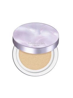 Missha fondotinta illuminante cremoso glow layering fit cushion 17 ivory 14 g