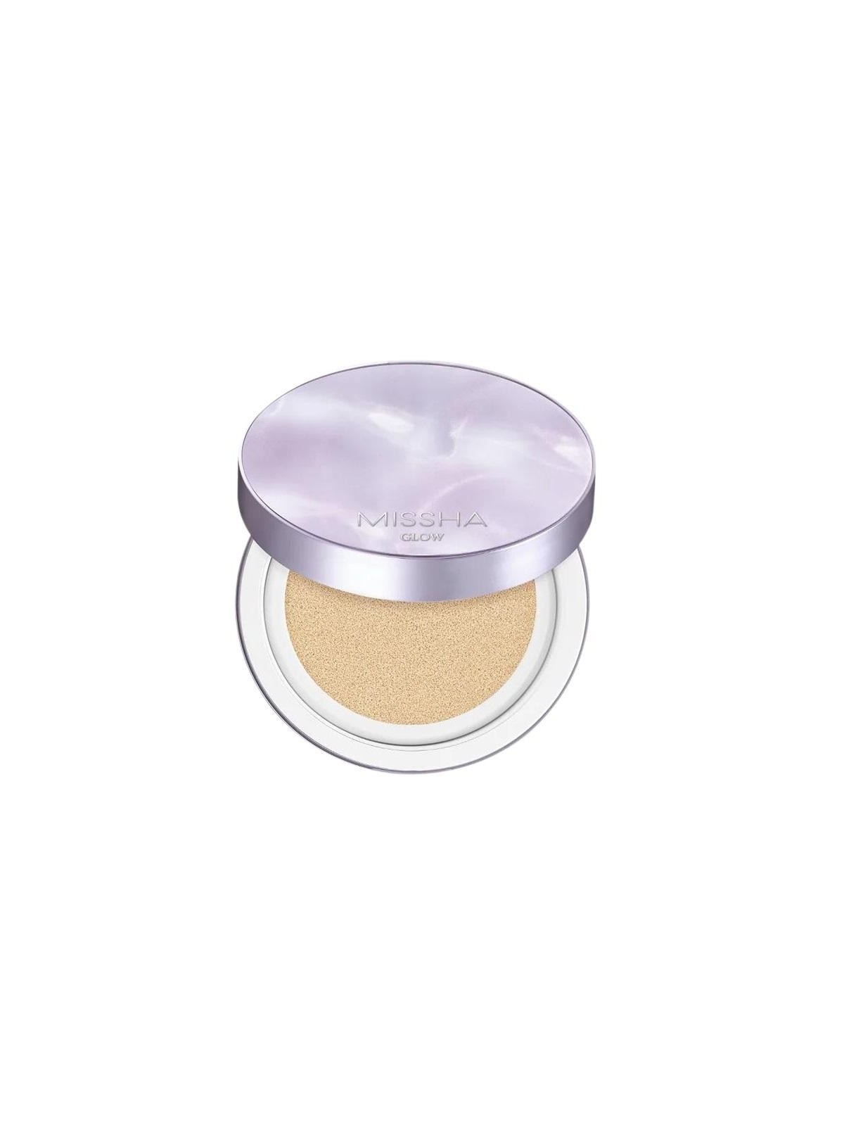 Missha fondotinta illuminante cremoso glow layering fit cushion 17 ivory 14 g