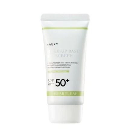 Naexy heartleaf make-up base crema solare protettiva viso spf50+ 70ml