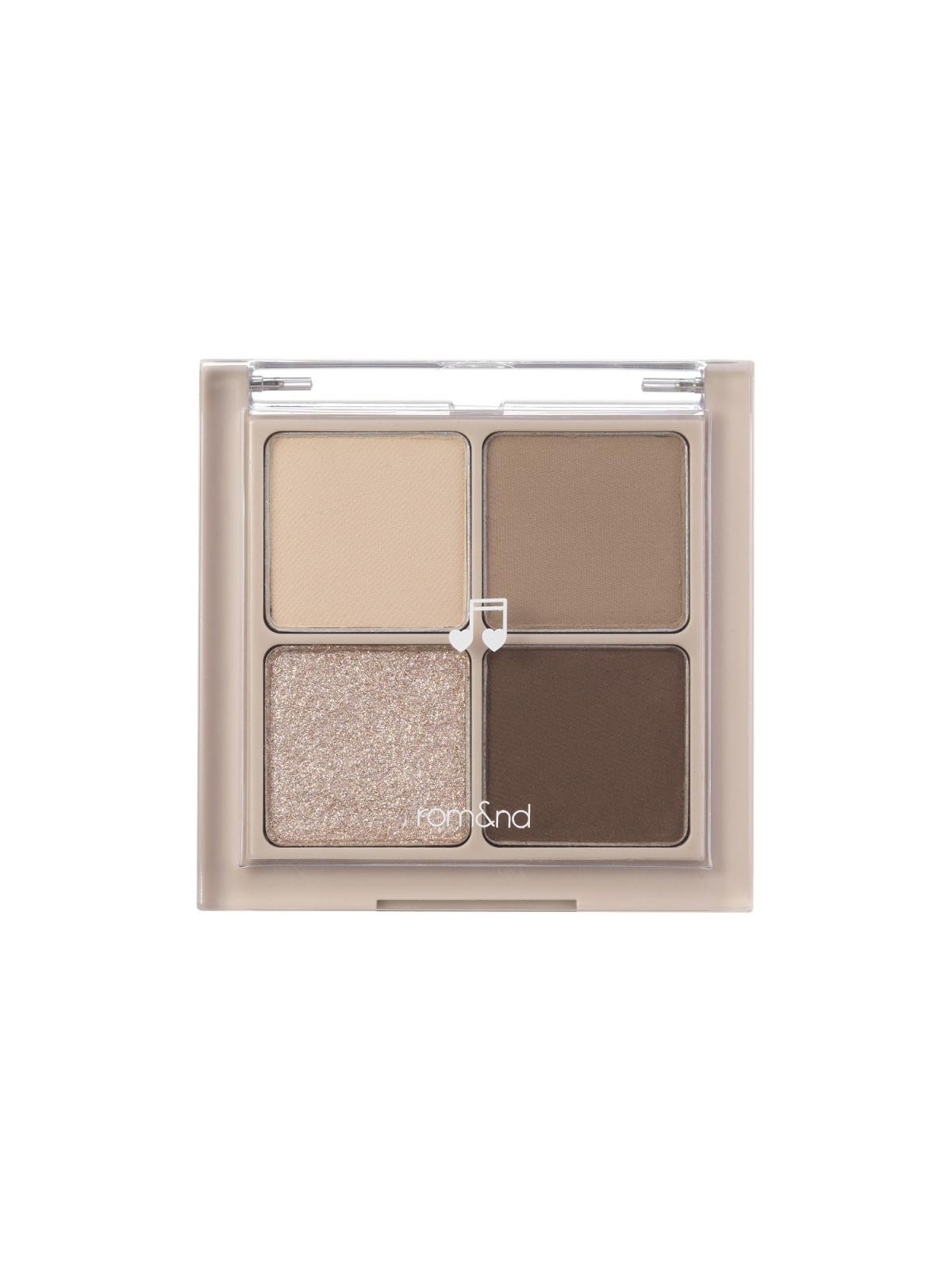 Rom&nd palette di ombretti better than eyes 02 dry buckwheat flower 6,5 g