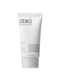 Rom&nd zero sun clean protezione solare viso spf50+ pa++++ 02 tone up 50 ml