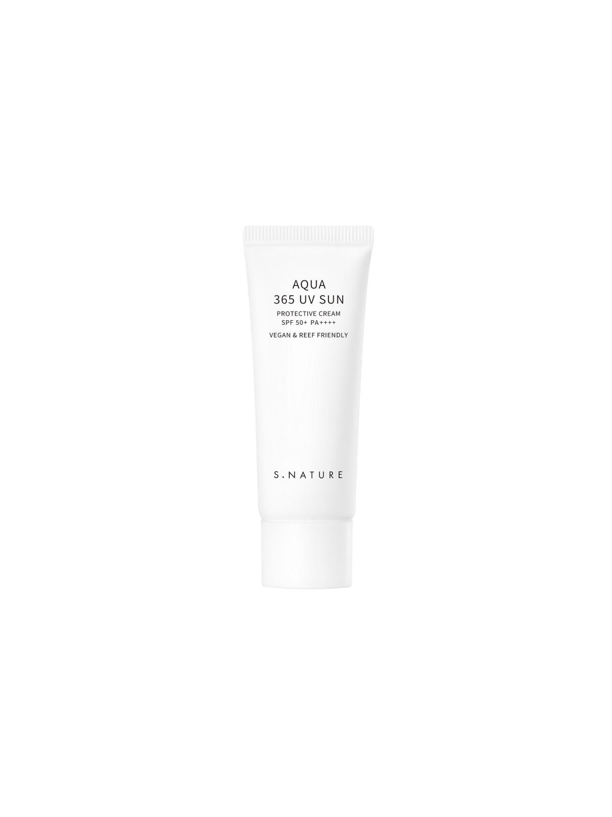 S.nature aqua 365 uv sun crema solare con protezione uv spf 50+ pa++++ 40 ml