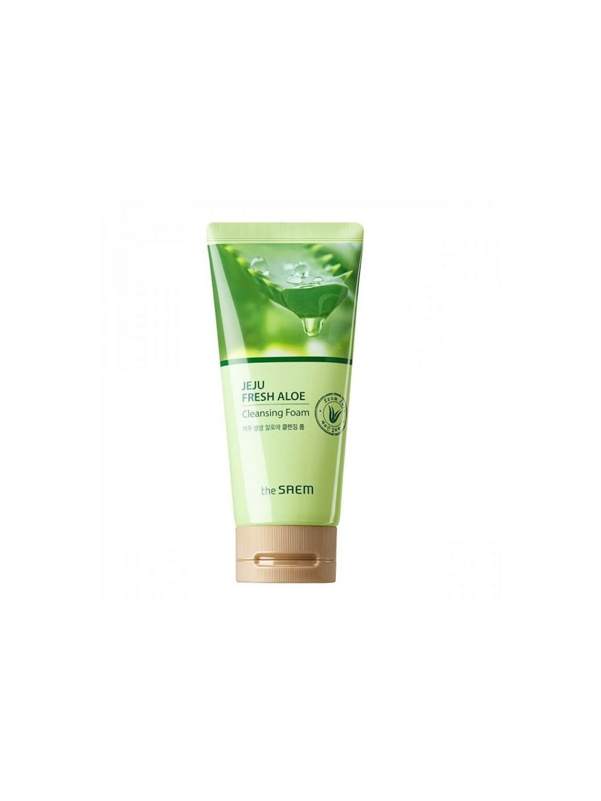 The saem schiuma detergente per il viso all'aloe fresca di jeju 150 g