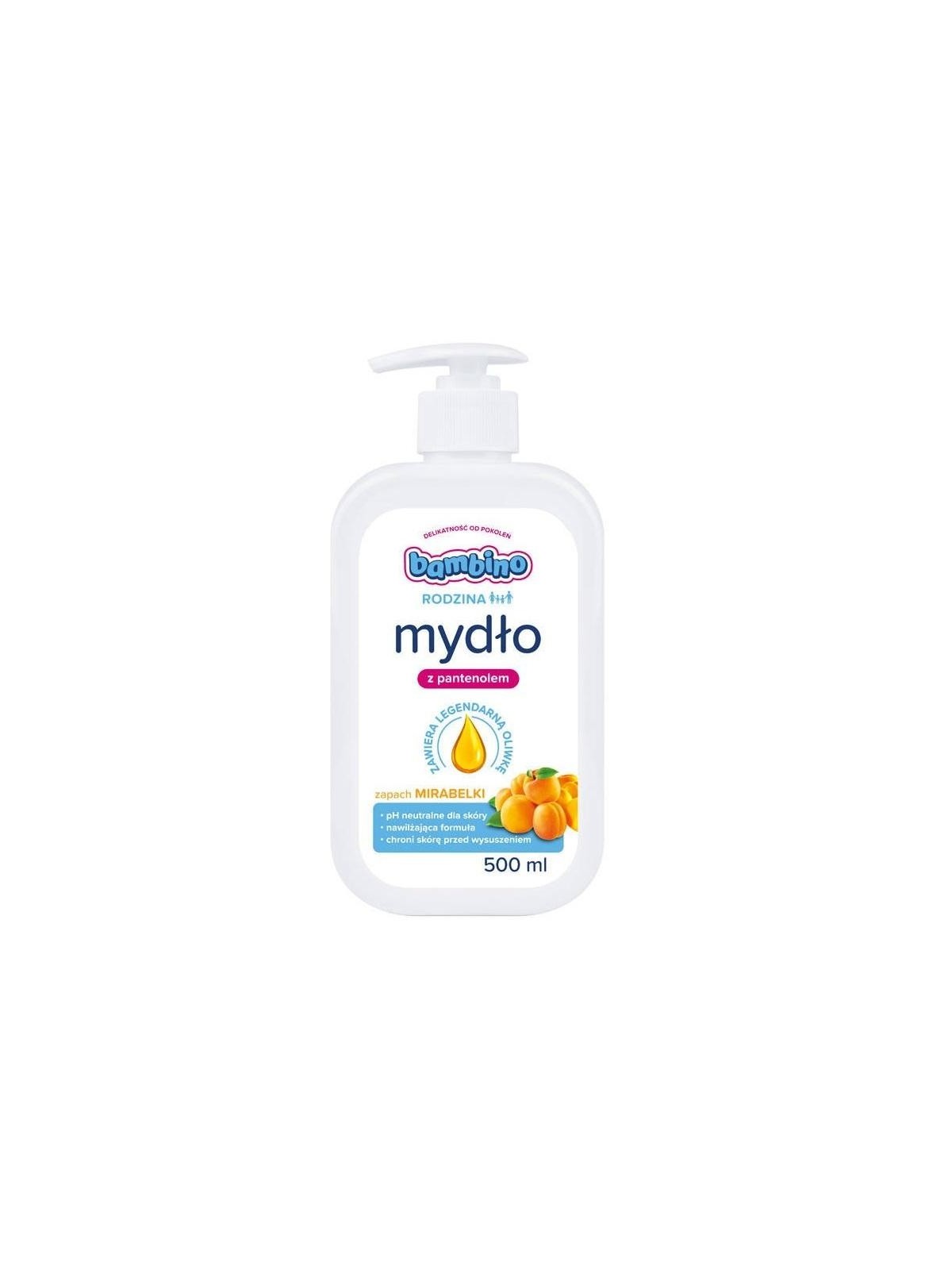 Bambino sapone per le mani rodzina mirabelka 500ml