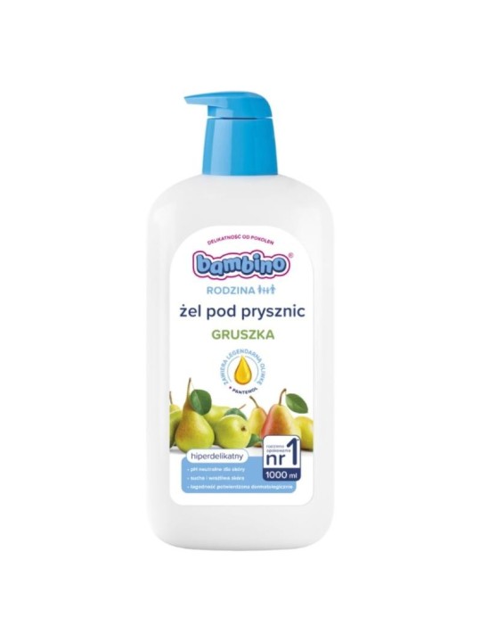 Bambino gel doccia rodzina pera 1000ml