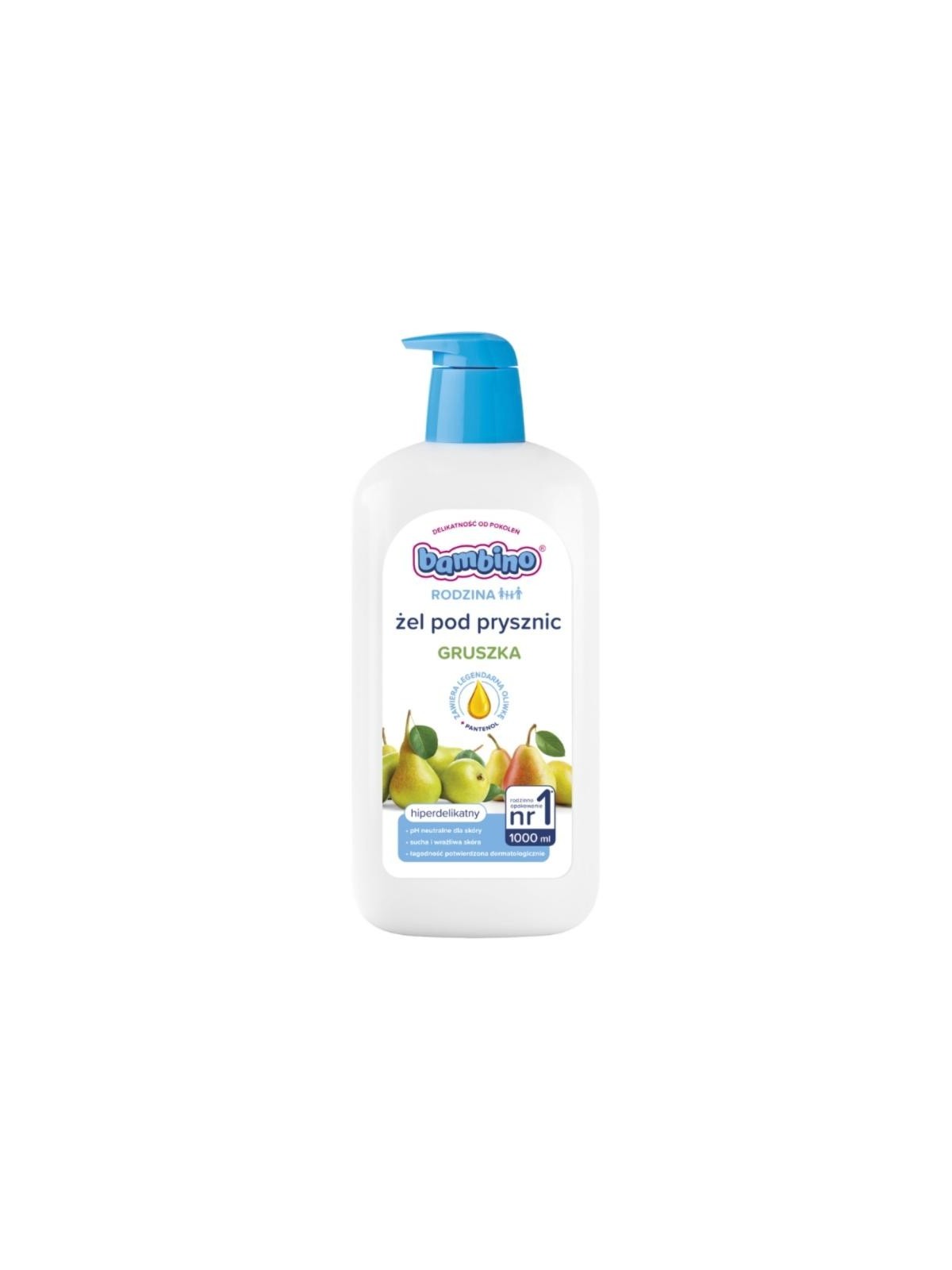 Bambino gel doccia rodzina pera 1000ml