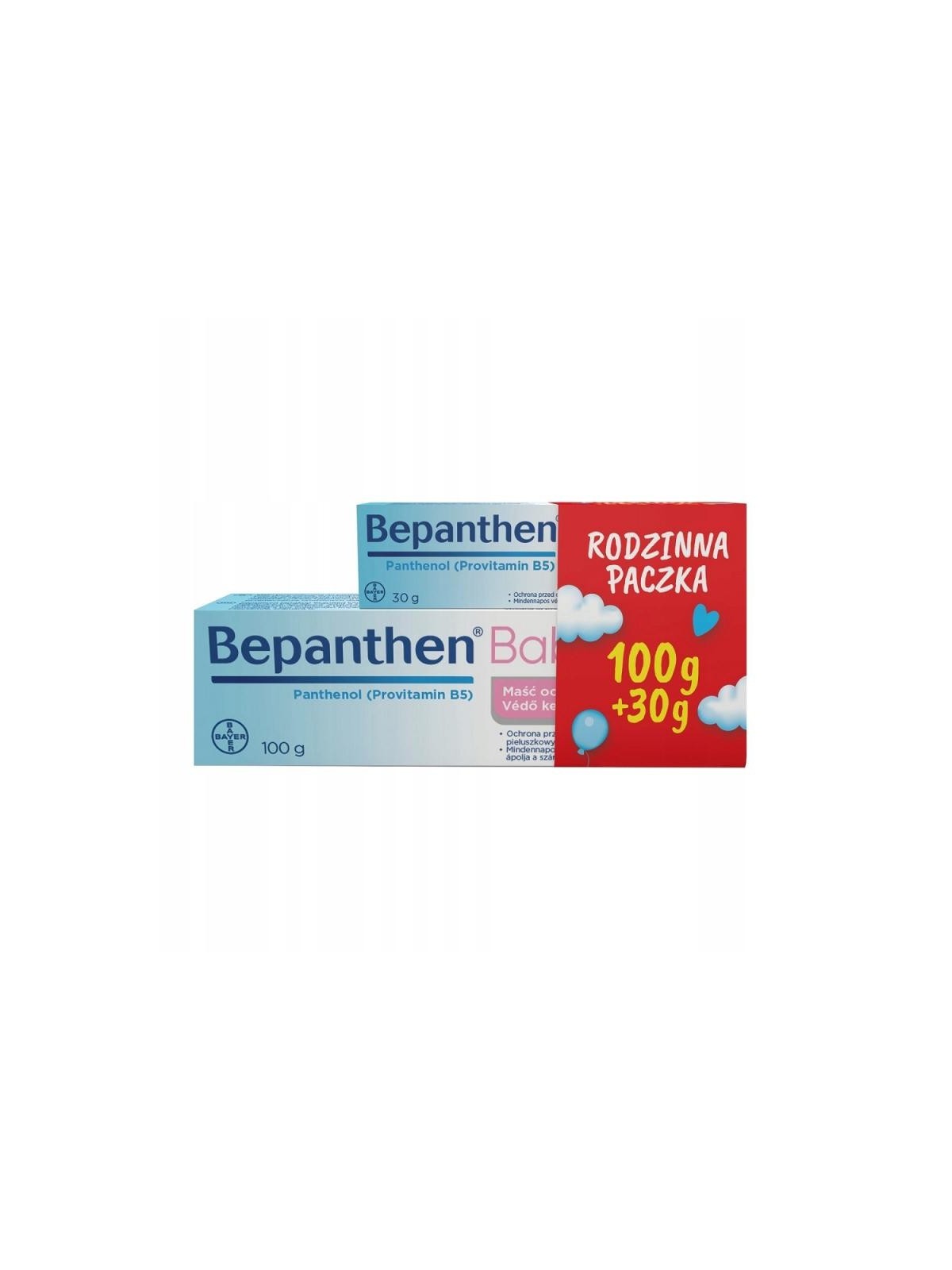 Bepanthen set baby unguento protettivo per eritema da pannolino 100g + 30g