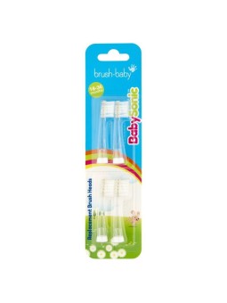 Brush baby testine per spazzolino sonico baby sonic 18-36 mesi 4 pezzi.
