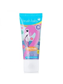 Brush baby dentifricio fiammeggiante per bambini dai 3 anni tutti-frutti 50ml