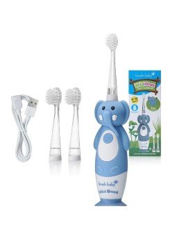 Brush baby spazzolino sonico wild ones per bambini 0-10 elefante