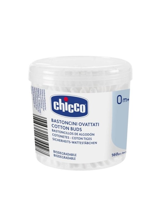 Chicco bastoncini auricolari 160 pezzi.
