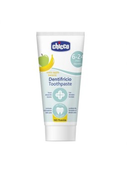 Chicco dentifricio dentifricio senza fluoro al gusto mela-banana 6-24 mesi 50 ml