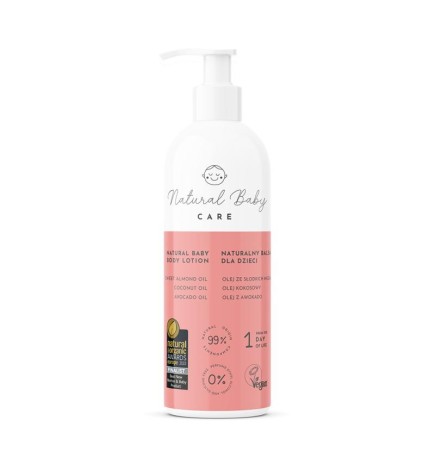 Natural baby care lozione corpo naturale per bambini 200 ml
