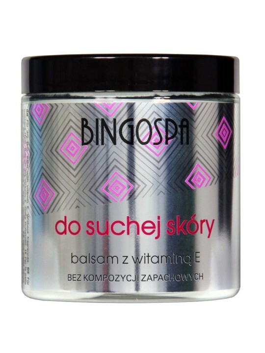 Bingo spa per pelle secca balsamo senza profumo per pelle secca con vitamina e 250 g