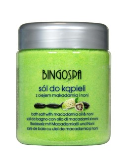 Bingo spa sale da bagno all'olio di macadamia e noni 580 g