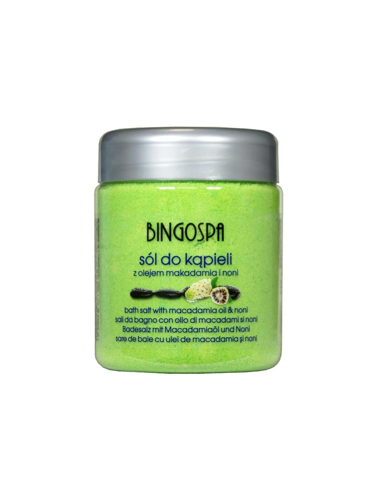 Bingo spa sale da bagno all'olio di macadamia e noni 580 g