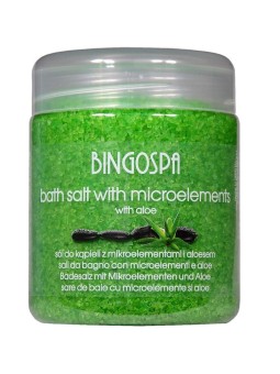 Bingo spa sale da bagno all'aloe vera 550 g