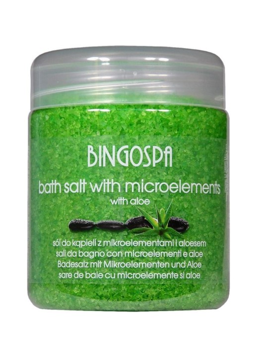 Bingo spa sale da bagno all'aloe vera 550 g