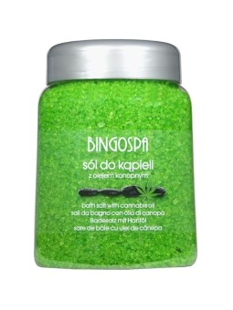 Bingo spa sale da bagno all'olio di canapa 850 g