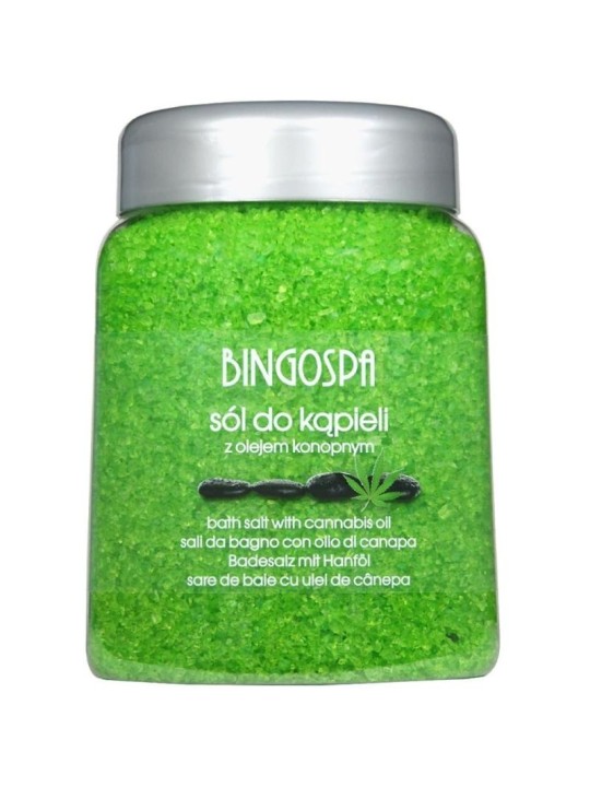 Bingo spa sale da bagno all'olio di canapa 850 g