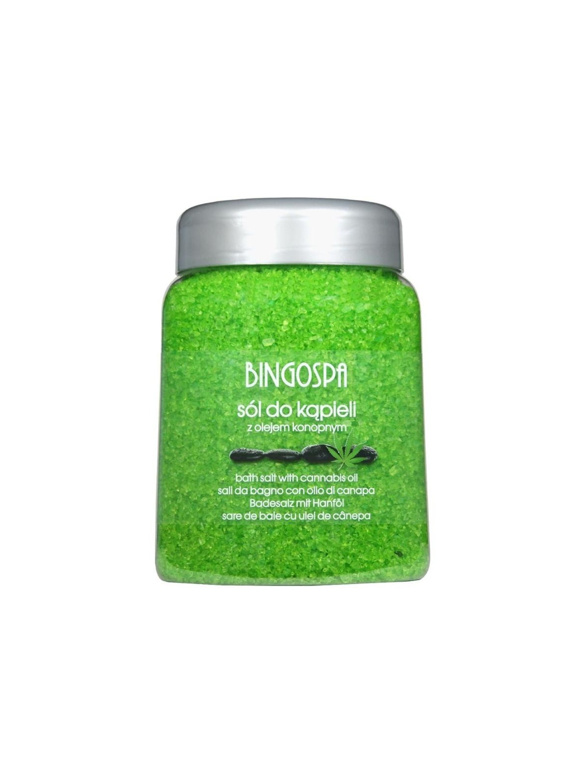 Bingo spa sale da bagno all'olio di canapa 850 g