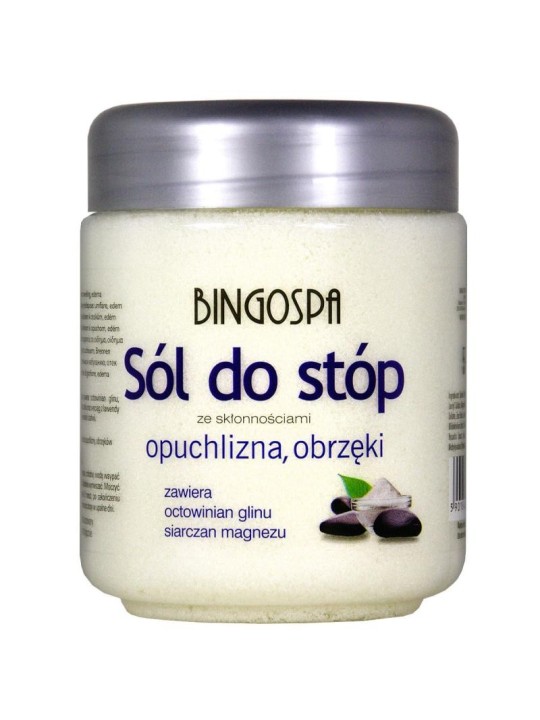Bingo spa sale per i piedi, gonfiore ed edema 550 g