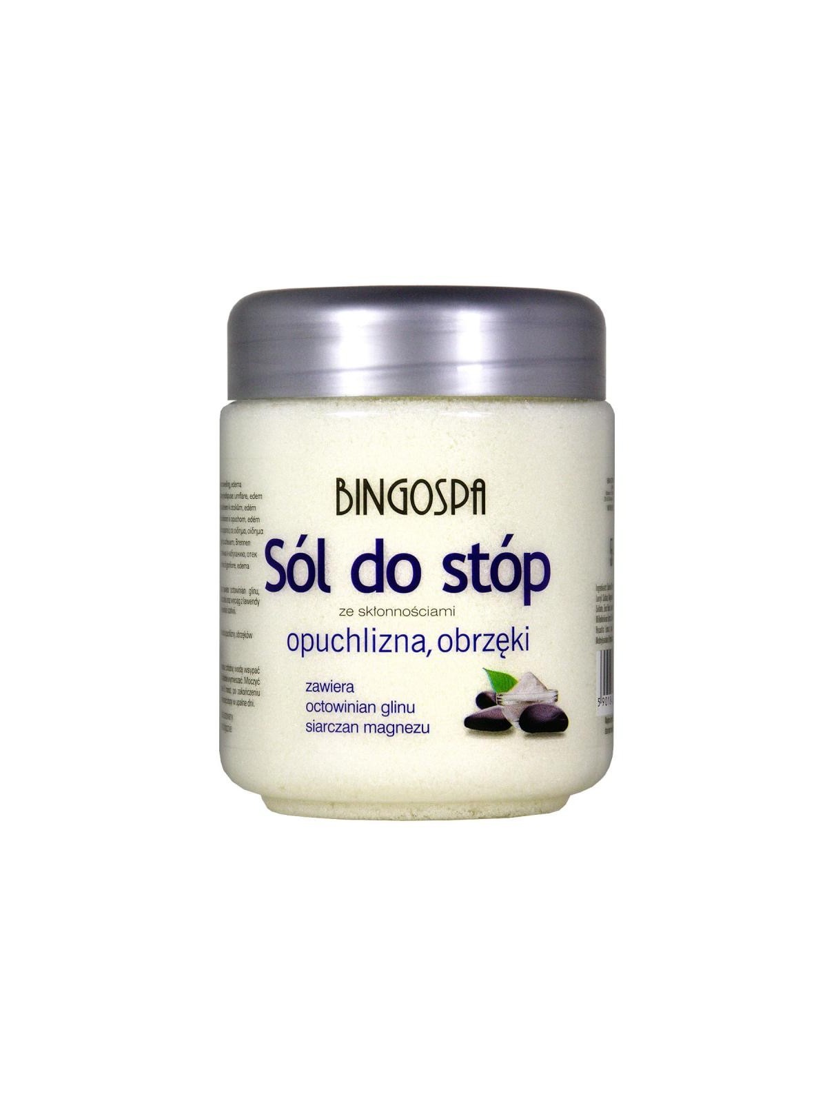 Bingo spa sale per i piedi, gonfiore ed edema 550 g