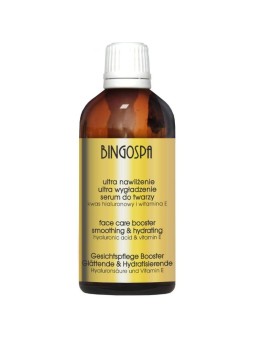 Bingo spa siero viso ultra idratante e ultra levigante all'acido ialuronico e vitamina e 100 ml