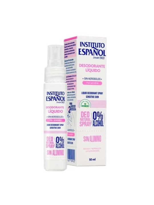 Instituto espanol deodorante spray per donna sensitive 50 ml