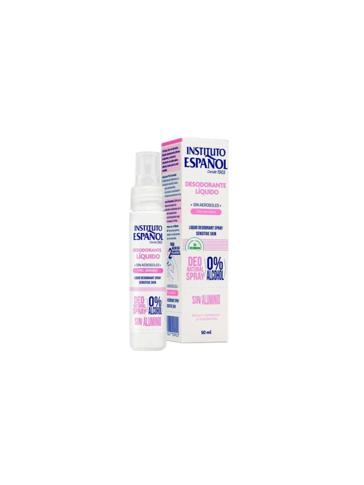 Instituto espanol deodorante spray per donna sensitive 50 ml
