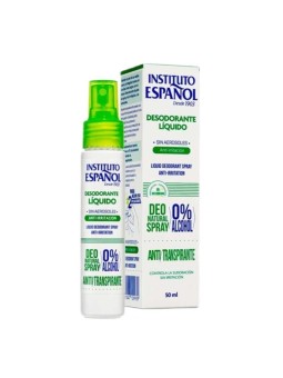 Instituto espanol deodorante spray antitraspirante da donna contro le irritazioni 50 ml