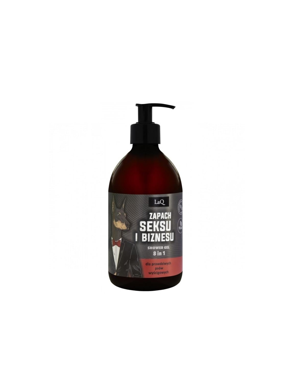 Laq doberman exlusive black matte docciaschiuma 8 in 1 500 ml