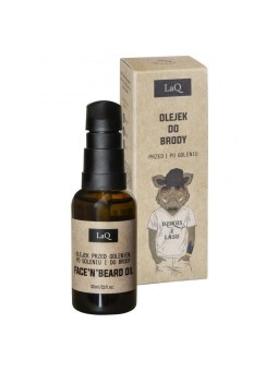 Laq olio per barba prima e dopo la rasatura wild man from the forest 30 ml