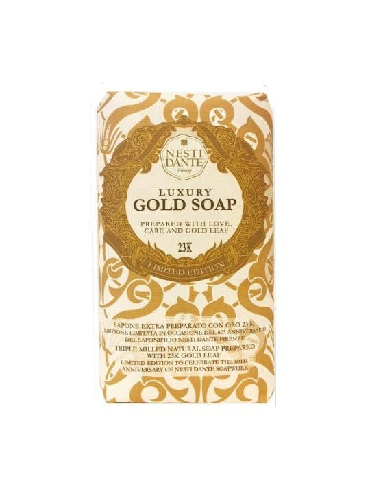 Nesti dante sapone da toeletta luxury gold soap 250 g