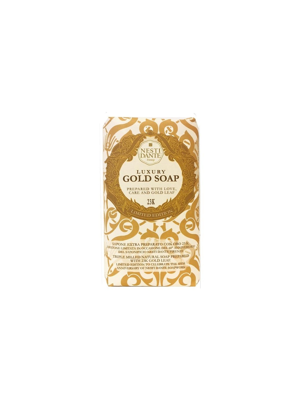 Nesti dante sapone da toeletta luxury gold soap 250 g