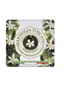 Nesti dante sapone da toeletta marsiglia toscano muschio bianco 200g